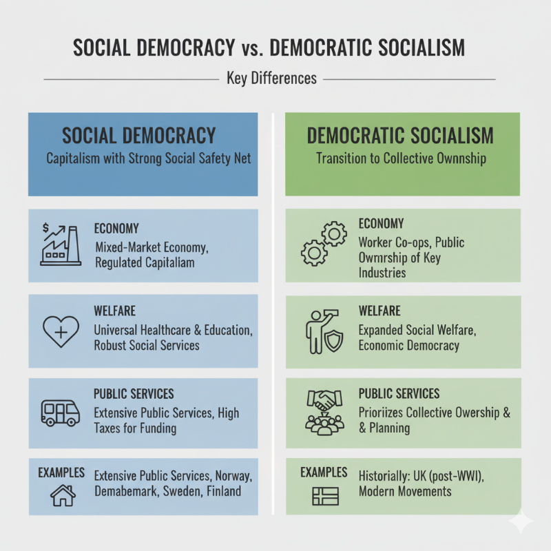 사회민주주의 vs. 민주사회주의 : 근본적 차이와 미래 성공 가능성