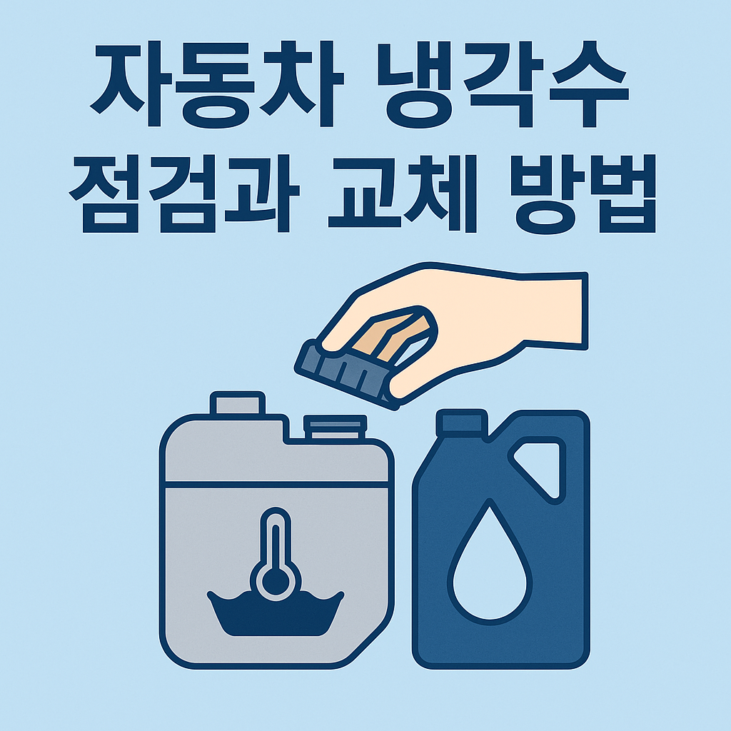 자동차 냉각수 점검과 교체 방법