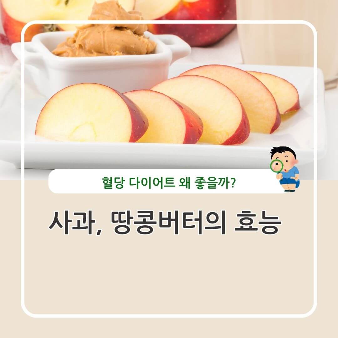 사과 땅콩버터 효능