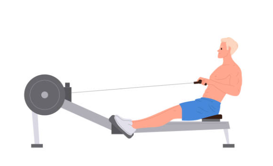 로잉머신 운동의 효과와 올바른 자세, 주의사항.