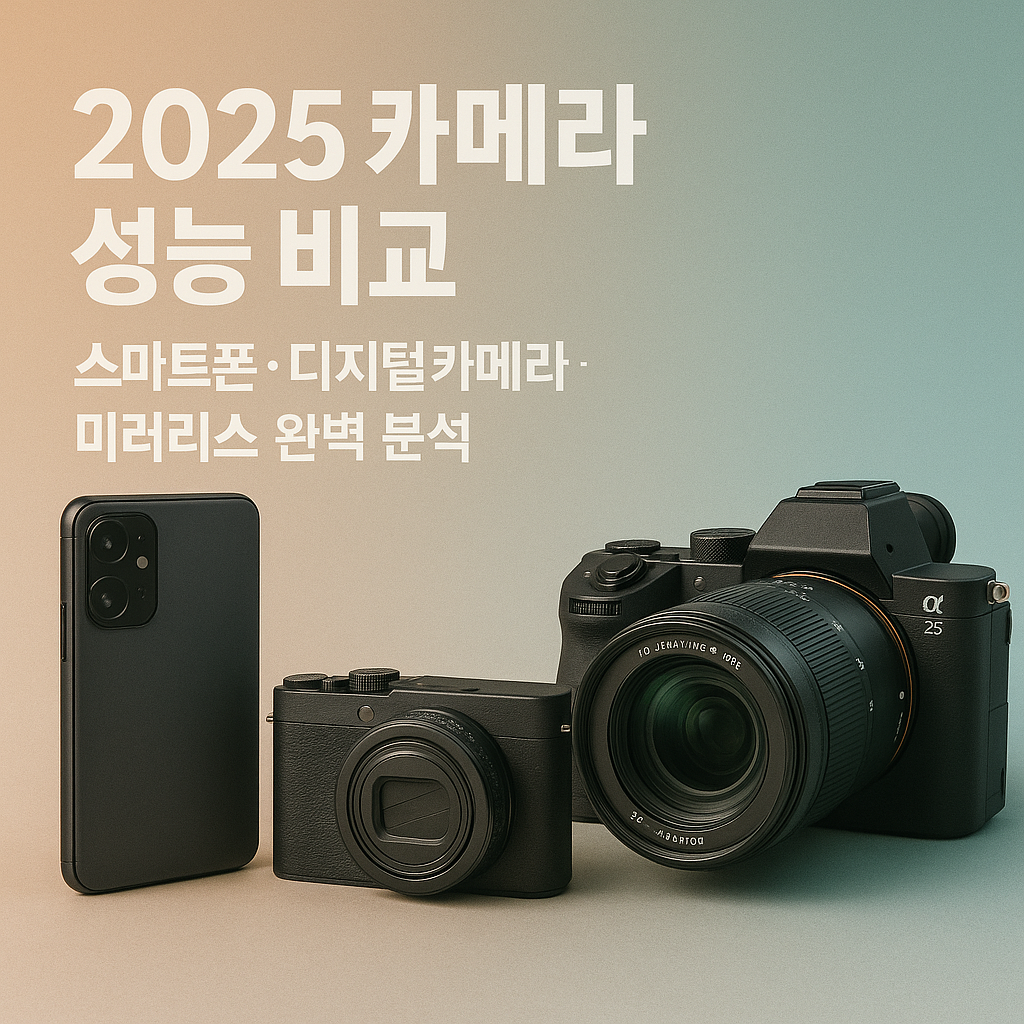 2025 카메라 성능 비교