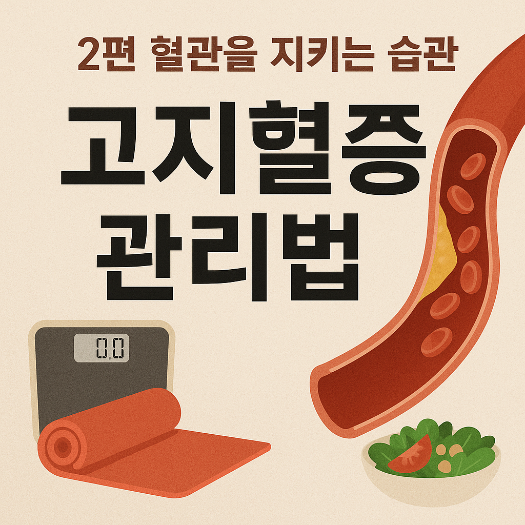 50대 여성 고지혈증 2편: 피해야 할 음식부터 운동·치료·예방까지 완벽 가이드