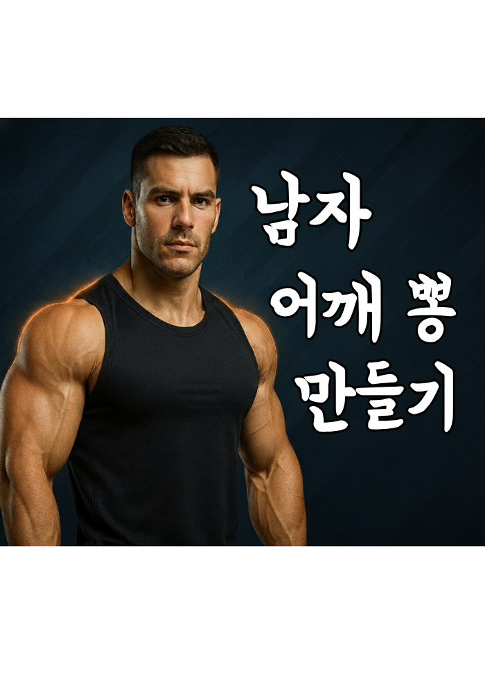 1.남자 어깨뽕 만드는 법 비법