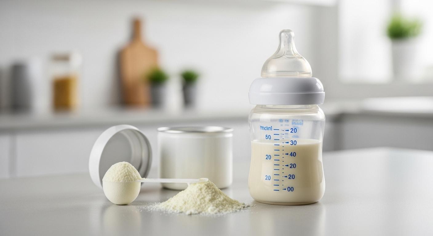 신생아 변비 분유 타는법