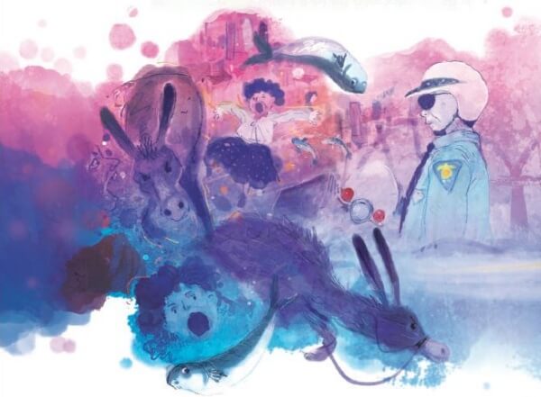 <노새 두 마리> 삽화