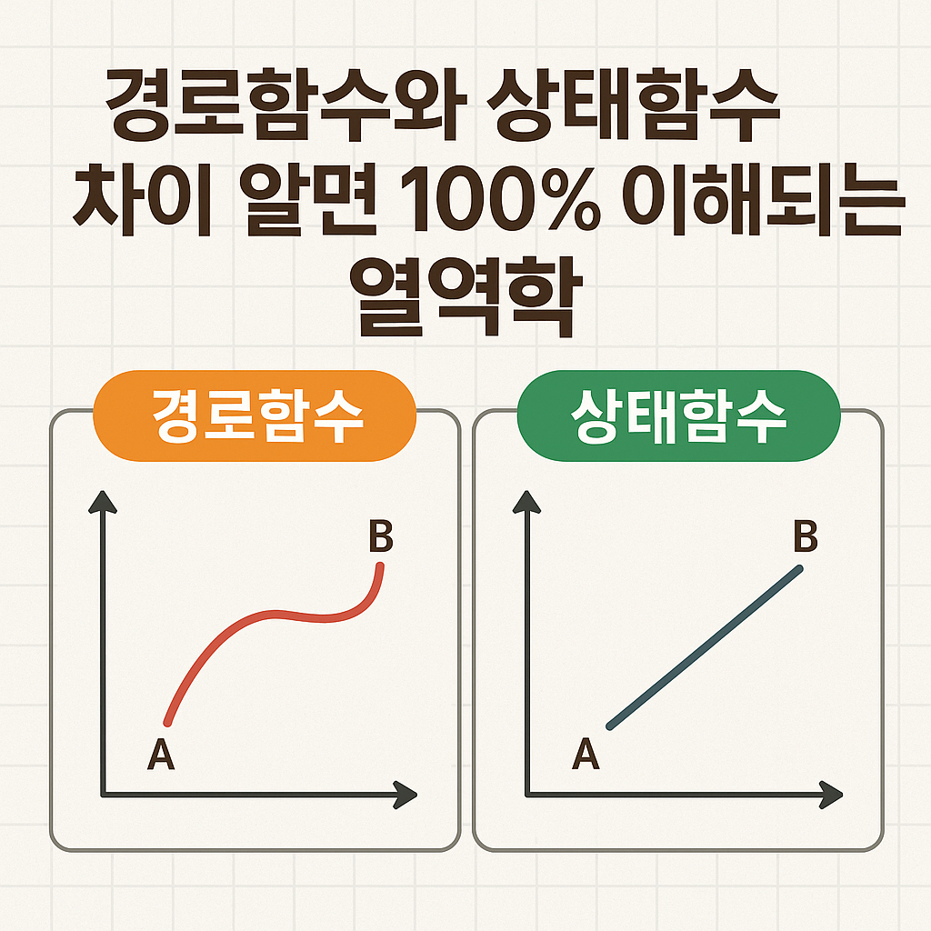 경로함수 상태함수