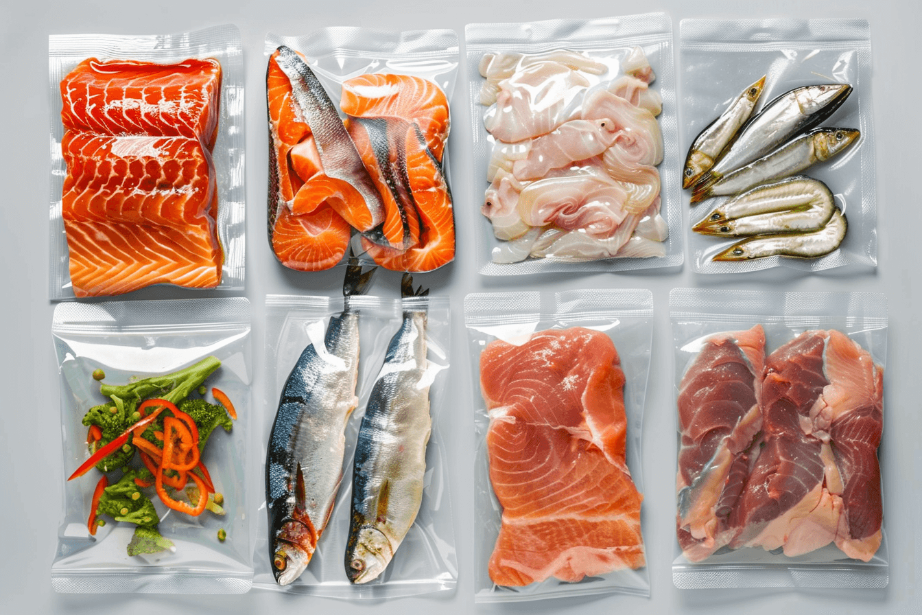 밀폐-비닐팩에-담겨-있는-장어와-식재료들