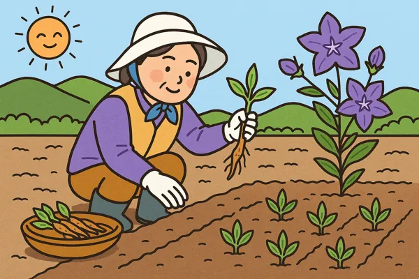 도라지 파종시기와 재배 방법6