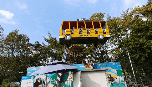 하니랜드-놀이기구-버스