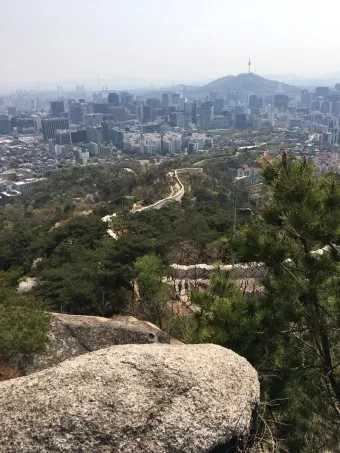 인왕산 등산코스 둘레길 숲속쉼터 기차바위 지도_13