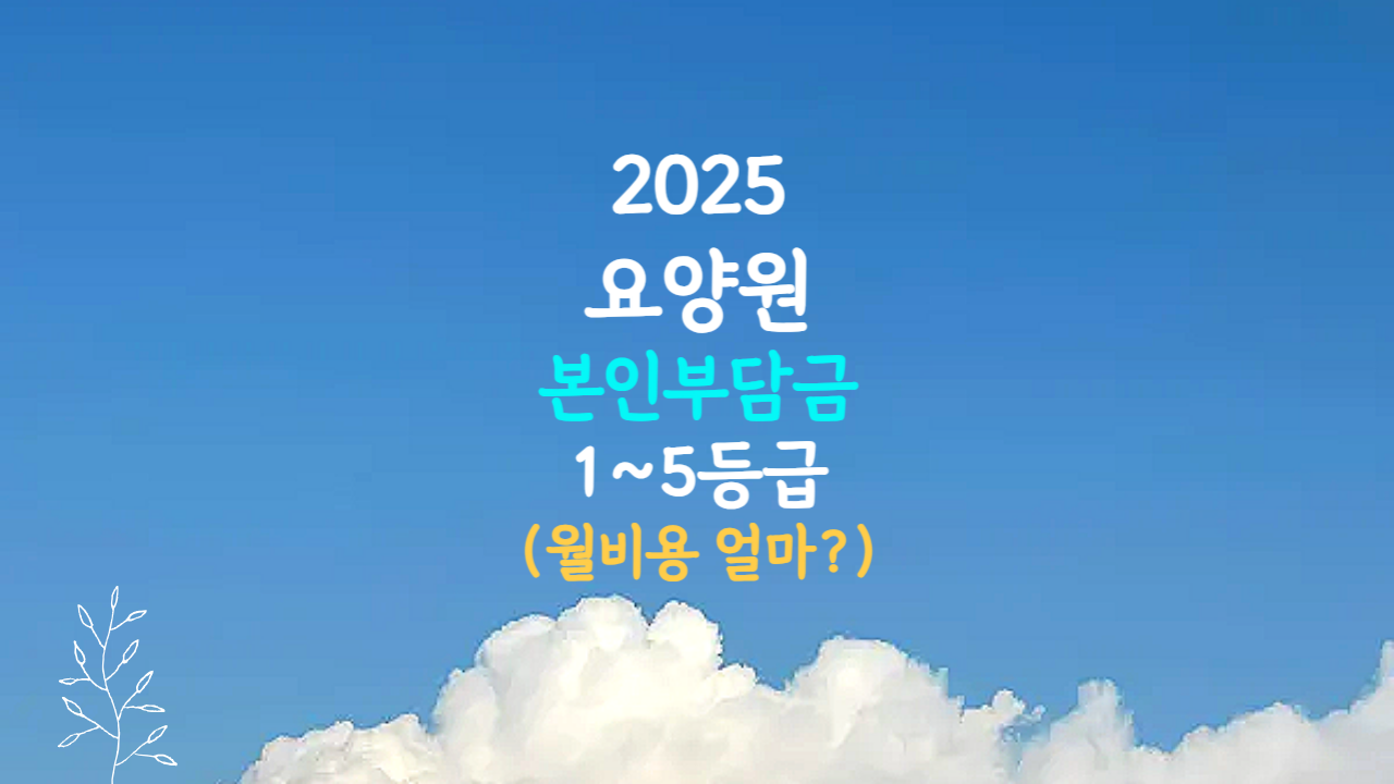 요양원 본인부담금