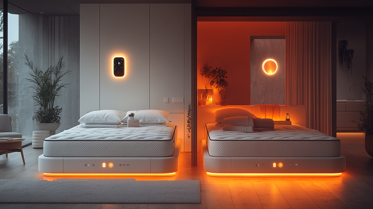 스마트 침대: 맞춤형 수면 조절