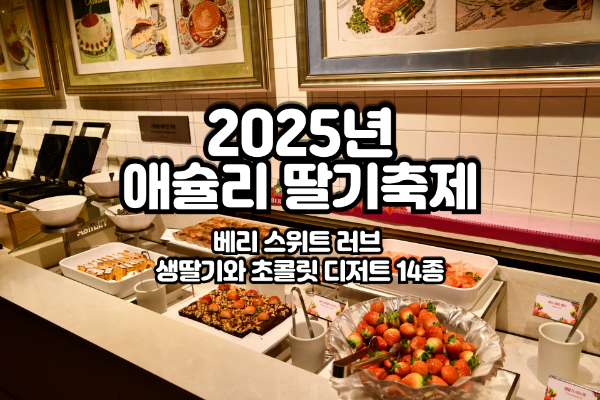 2025년 애슐리 딸기축제 썸네일