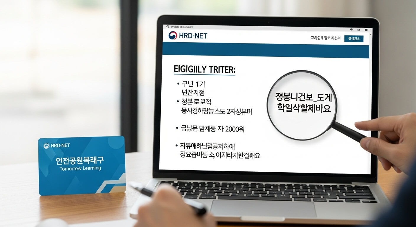 내일배움카드 신청자격