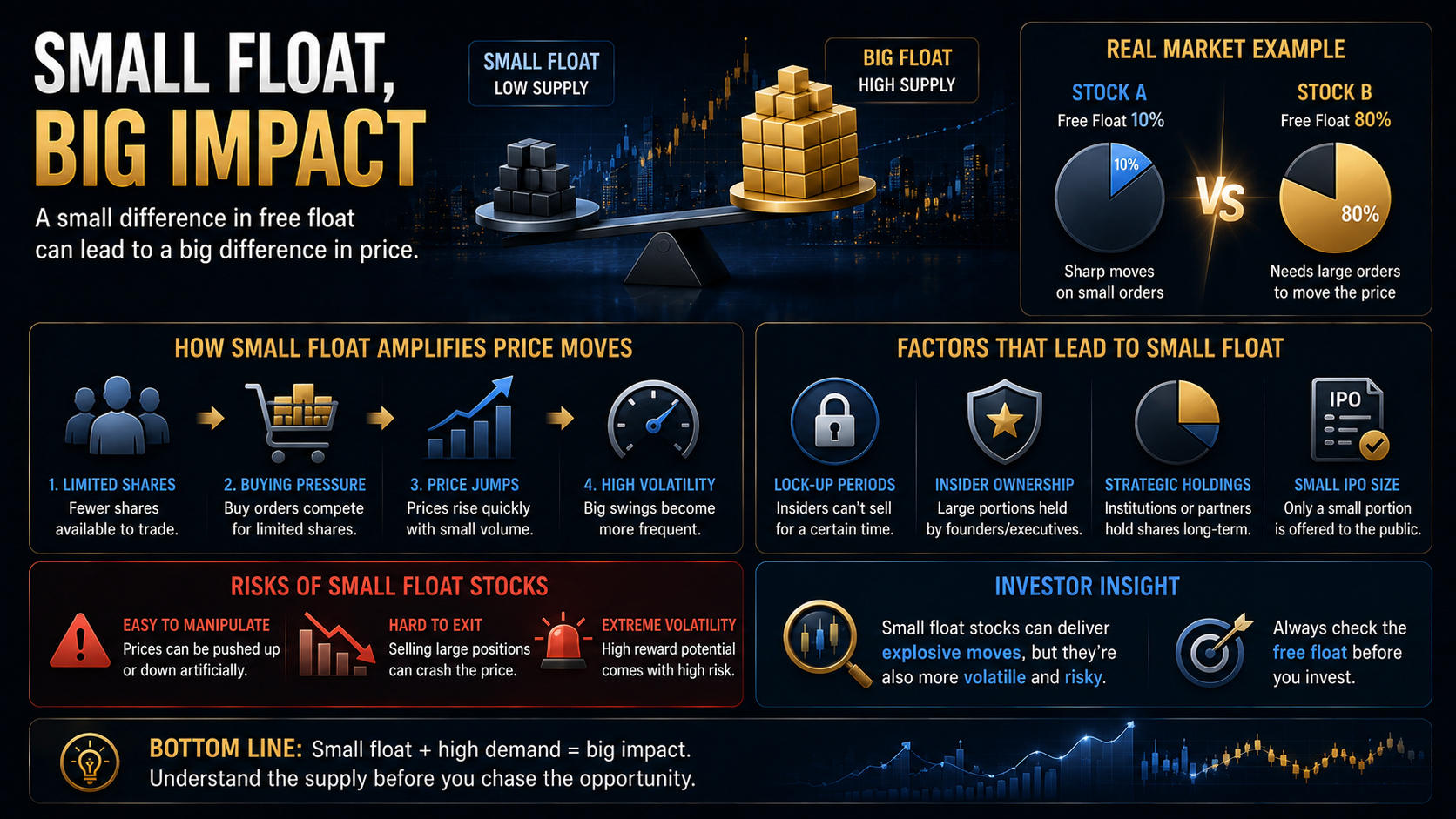 Capital flows, market liquidity, and Free Float in long-term investing.