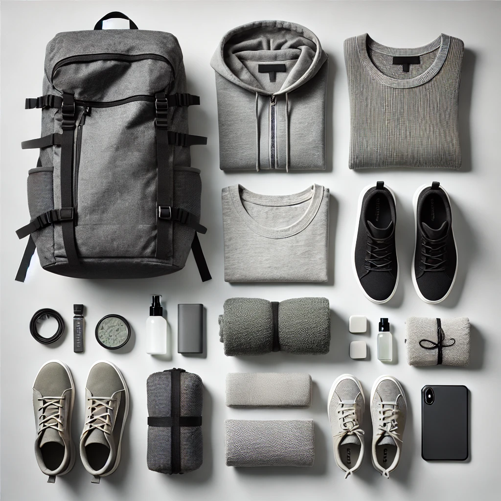미니멀리즘 여행 필수 아이템