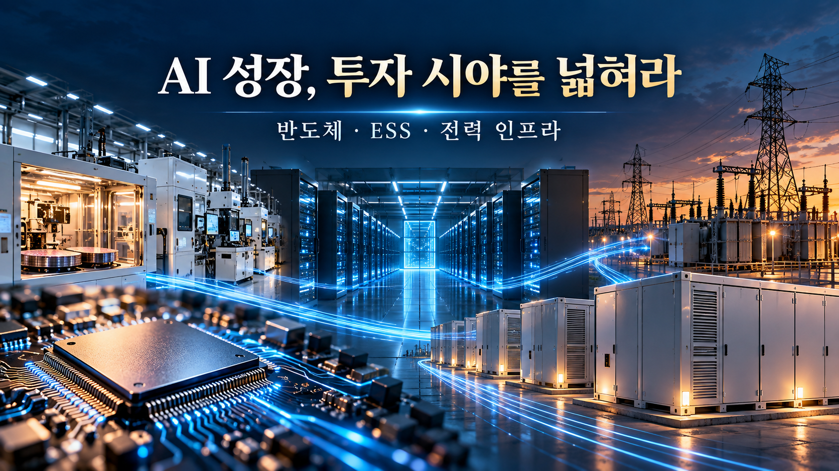 AI 투자 전략 (반도체 장비, ESS, 실적 선별)