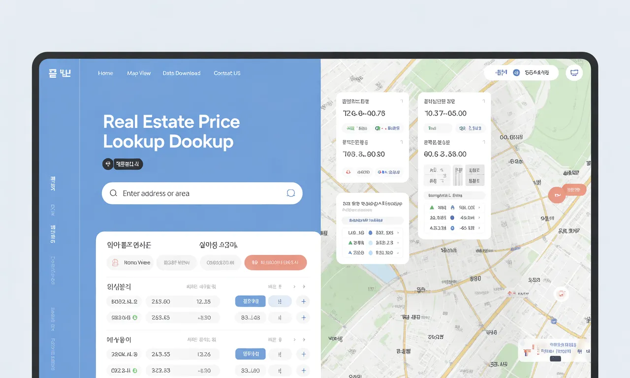 부동산 실거래가 조회 방법