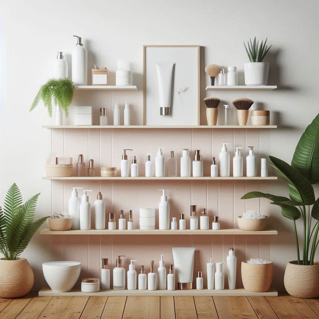 피부,체형관리 샵 배경