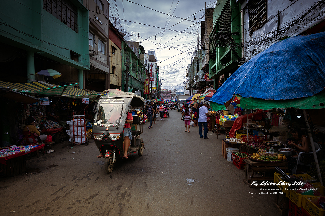 필리핀 세부 거리 시장