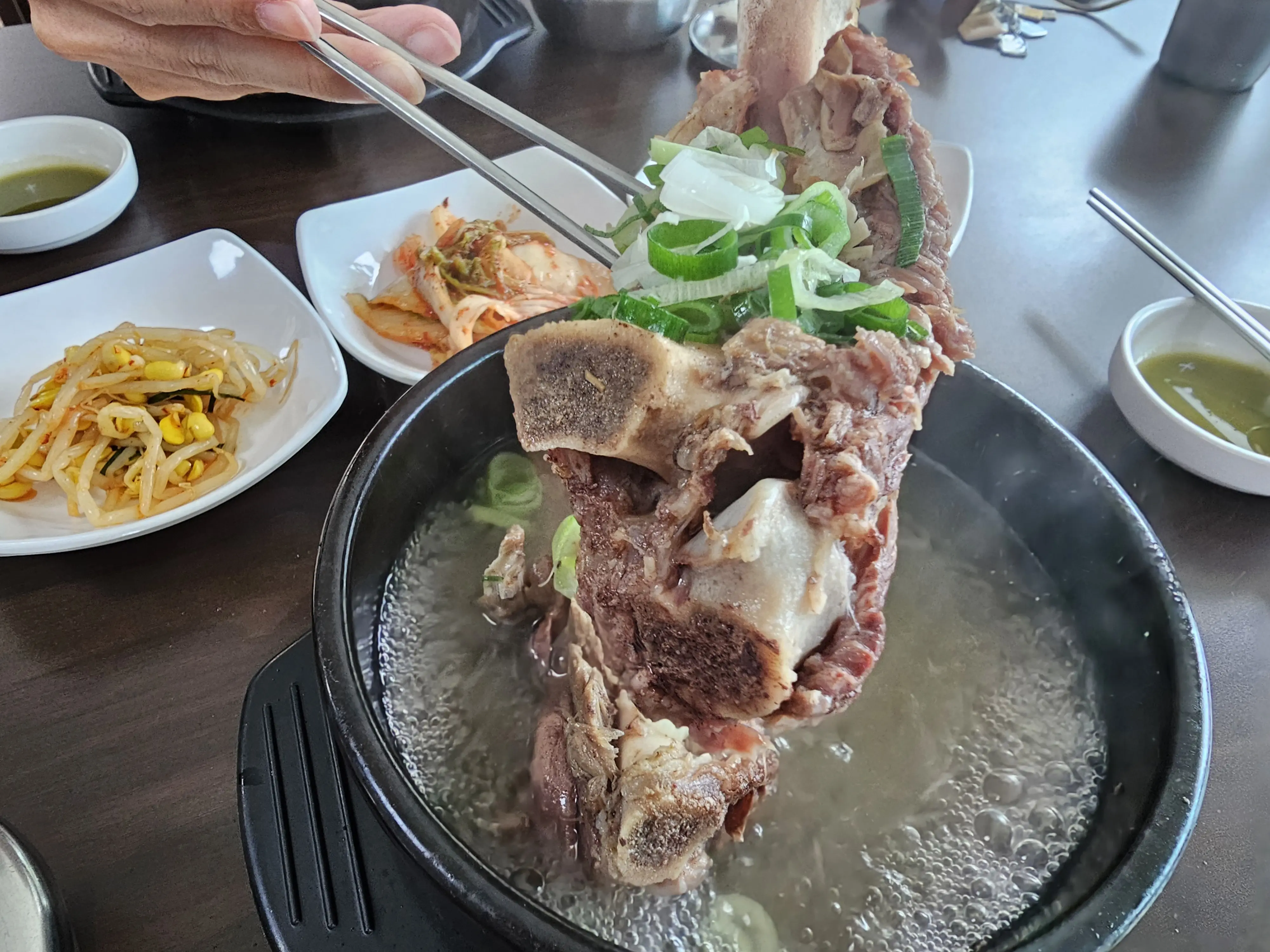 제천 왕갈비탕 불고기전골 맛집 옥순봉 식당