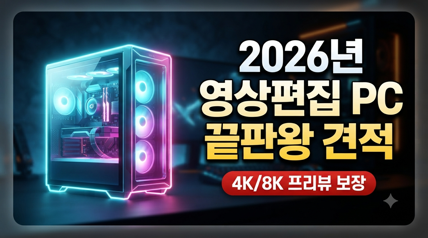 2026년- 프리미어- 프로- 영상- 편집용 -조립 PC -견적