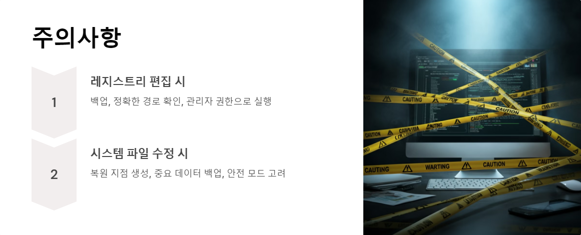 레지스트리편집