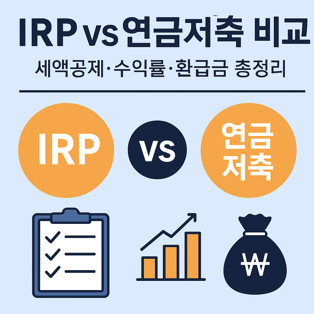연금저축과 IRP 비교