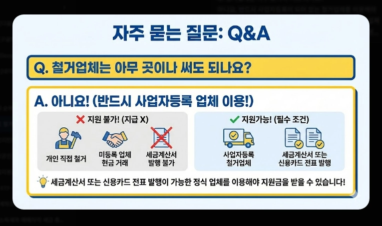 점포 철거비 지원 신청 [최대 600만원] 2026년 지원 대상 및 자격 조건 상세 안내