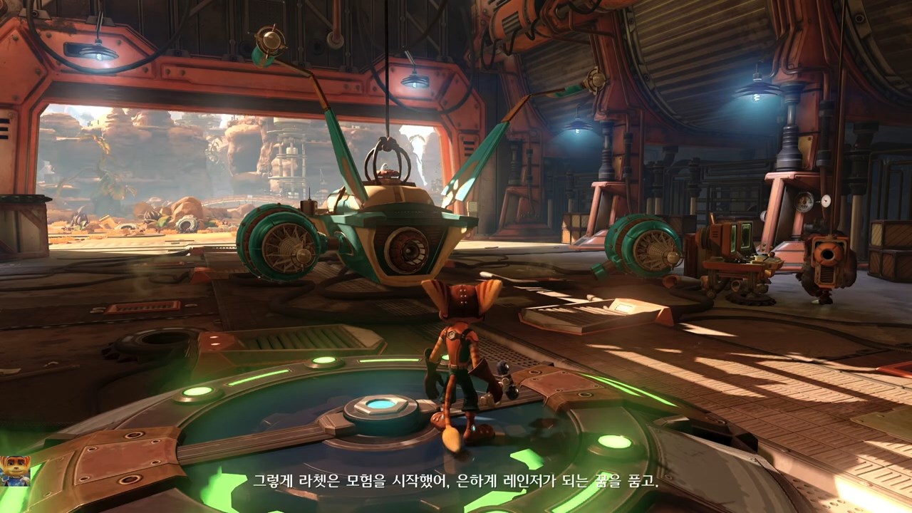 라쳇 앤 클랭크 화면비교3 플스5