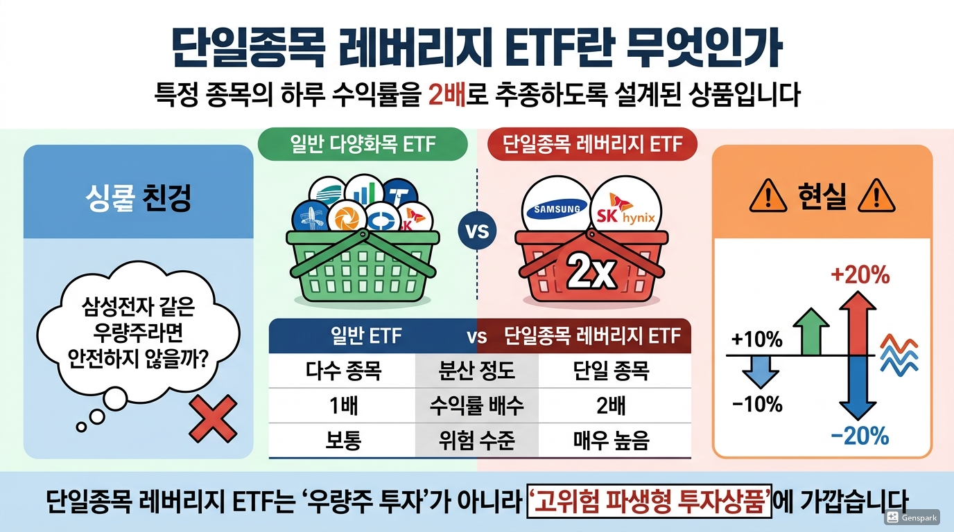 단일종목 레버리지 ETF란 무엇인가