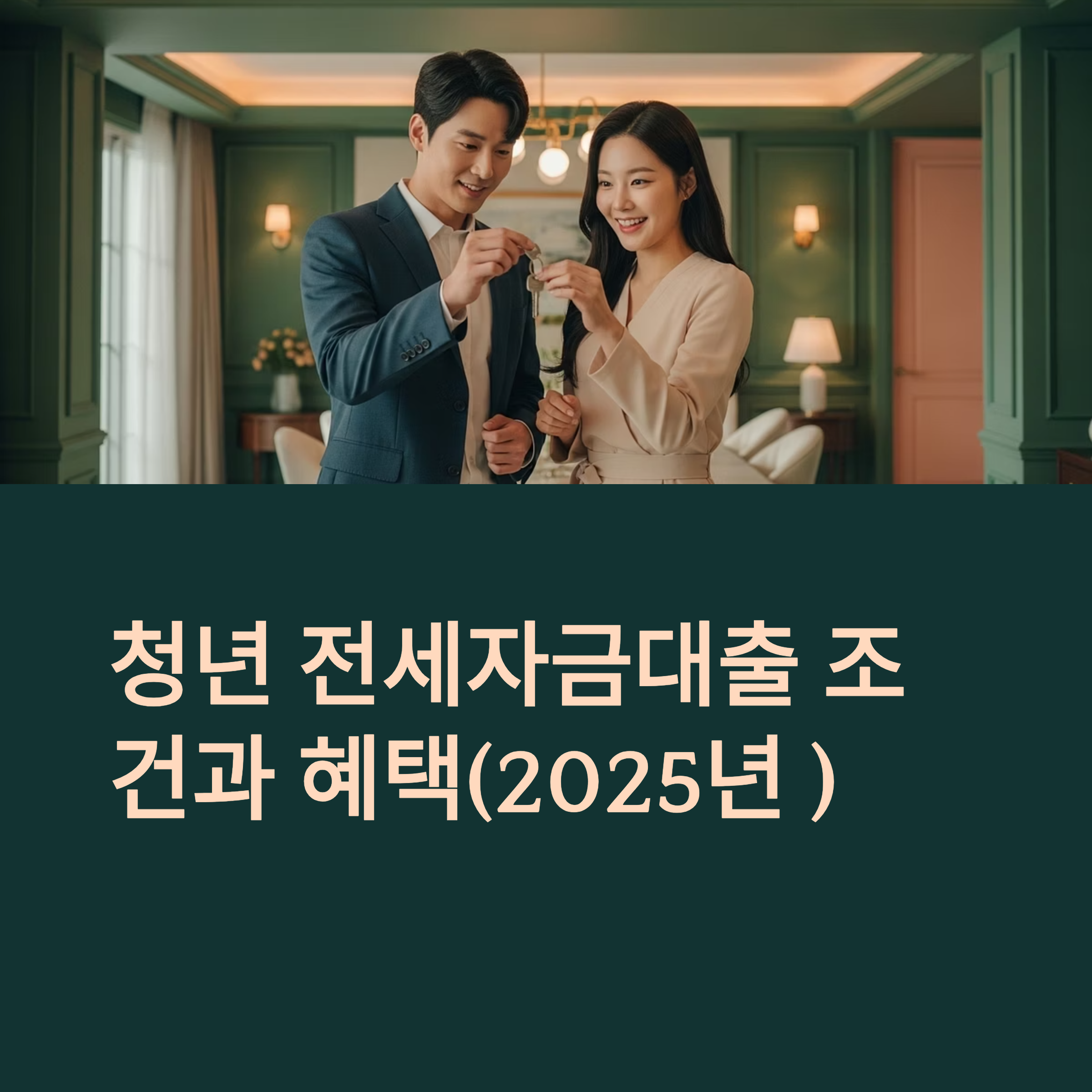 청년 전세자금대출 조건과 혜택(2025년 )