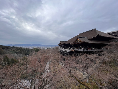 기요미즈데라(청수사)의 전경