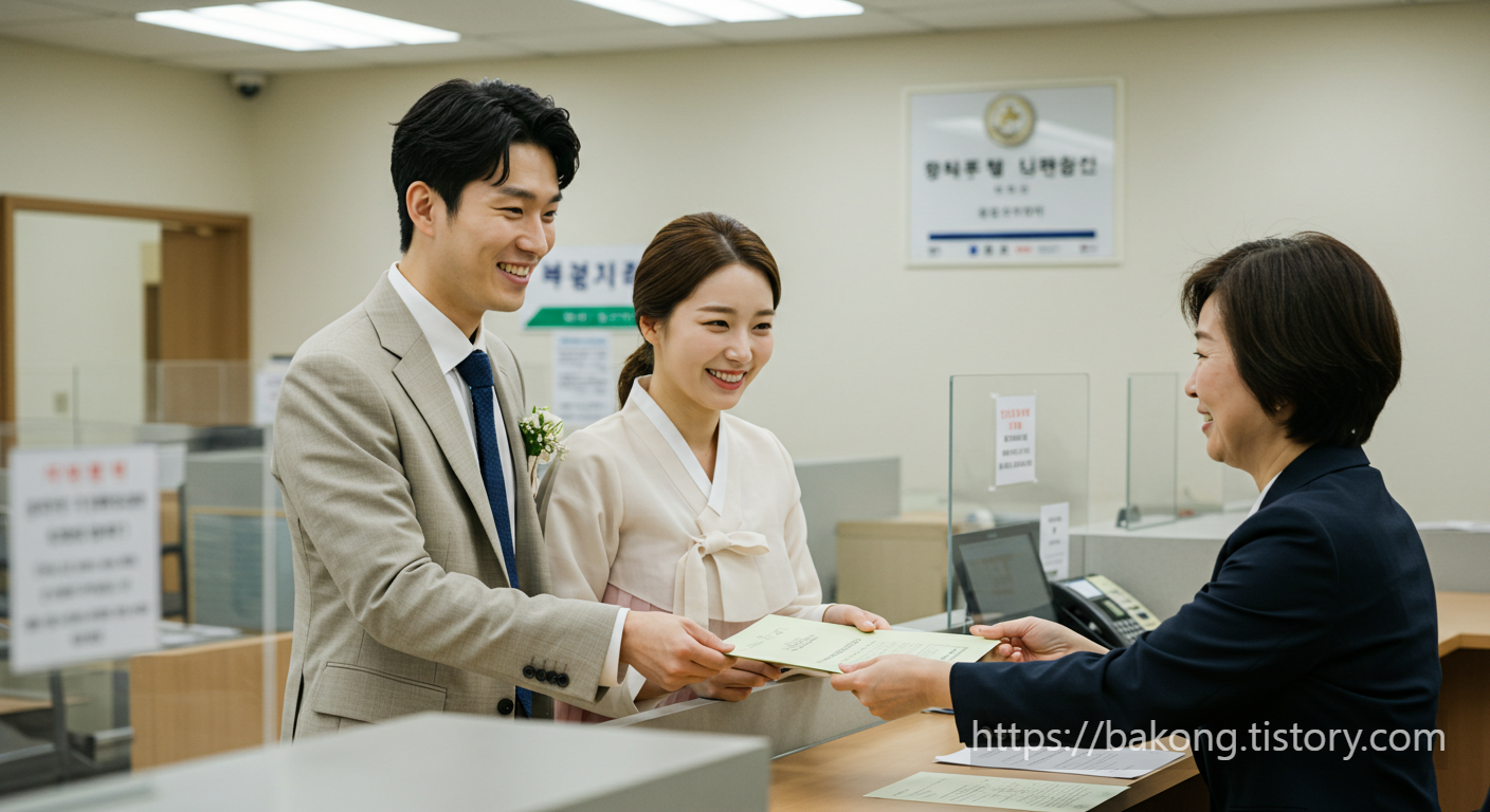 혼인신고하는 법 총정리! 구청·동사무소·주민센터에서 쉽게 하는 방법