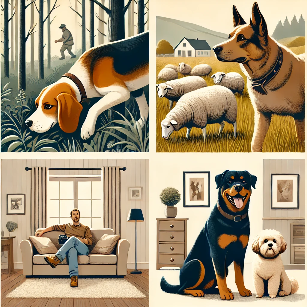 강아지 타입 그림