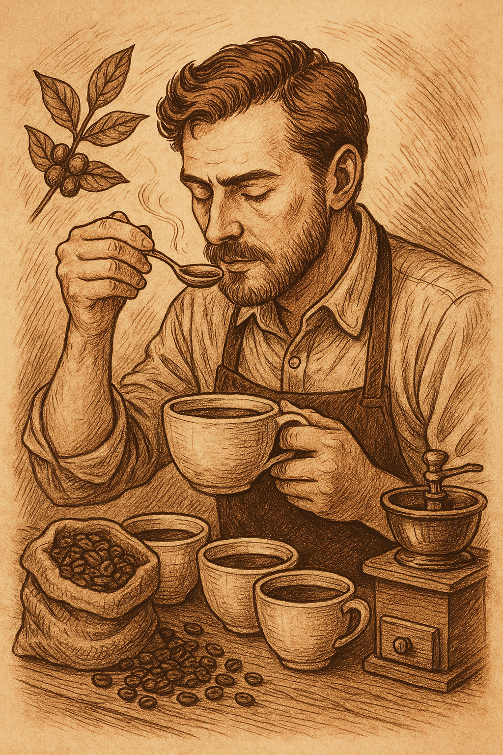 한 모금으로 커피를 판별하다, 커피 테이스터의 세계