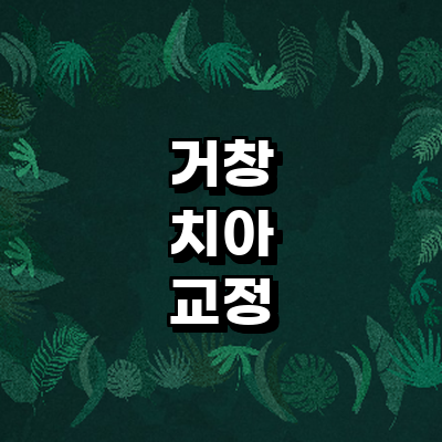 거창군 교정 치과