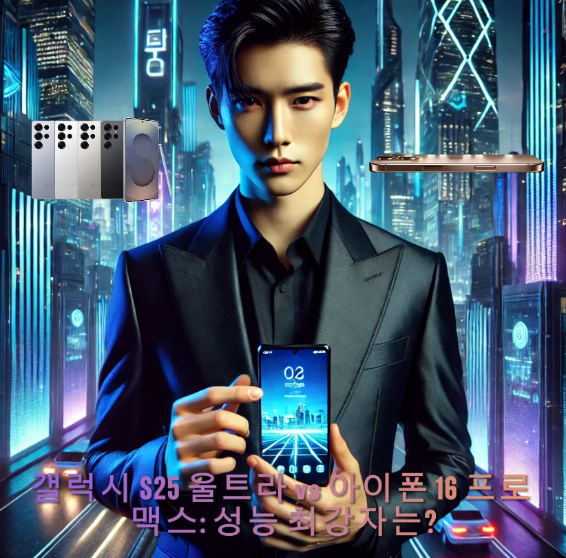 갤럭시 S25 울트라 vs 아이폰 16 프로 맥스: 성능 최강자는?
