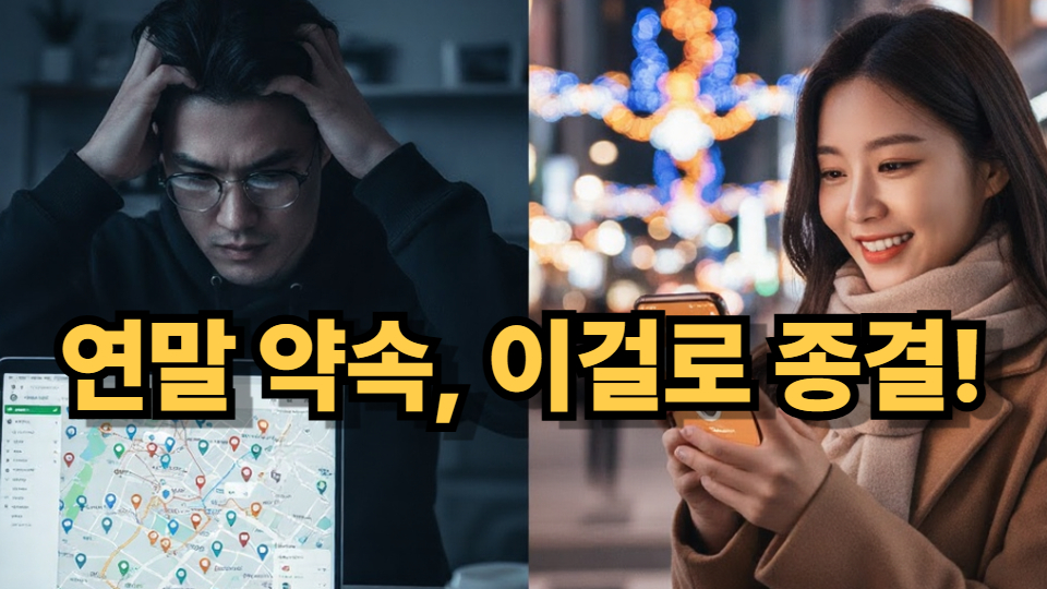 네이버 지도와 카카오맵을 활용한 연말 약속 공략법 썸네일