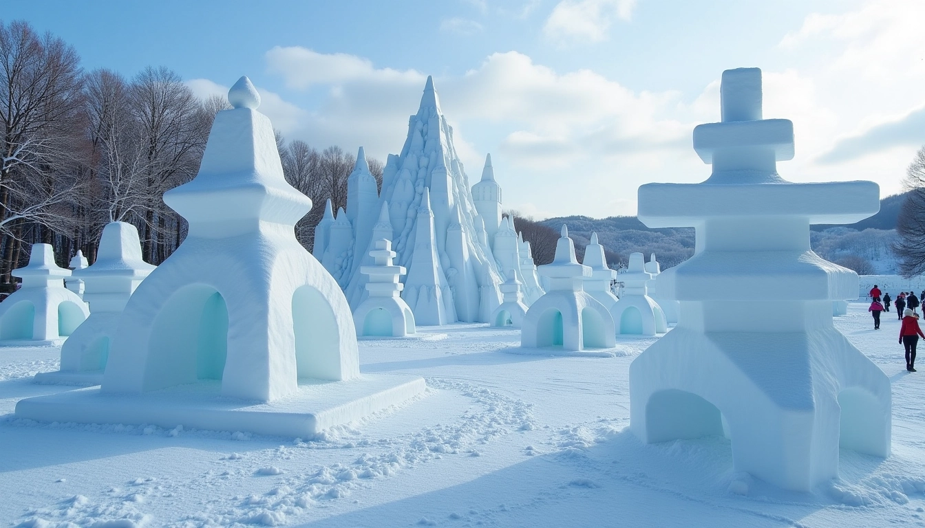 삿포르 눈축제 관련 이미지