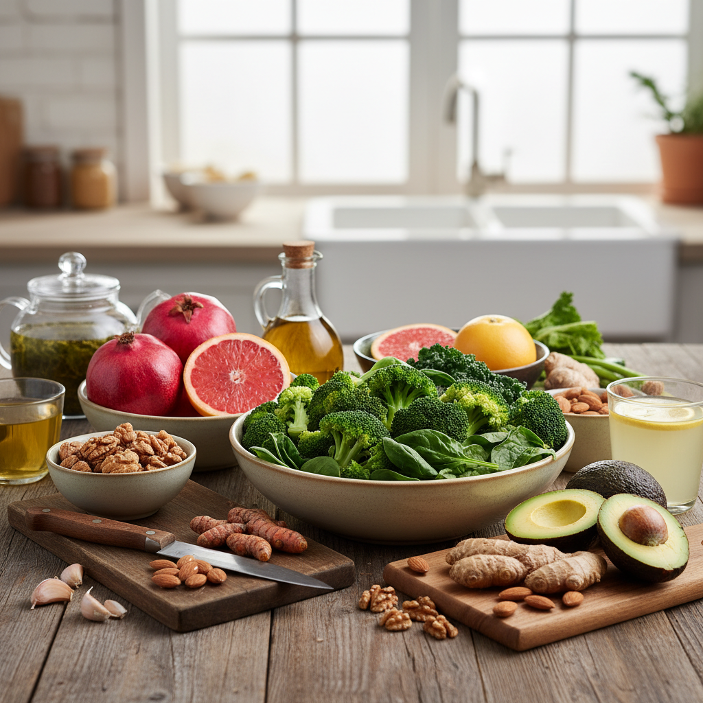 간에 좋은 음식