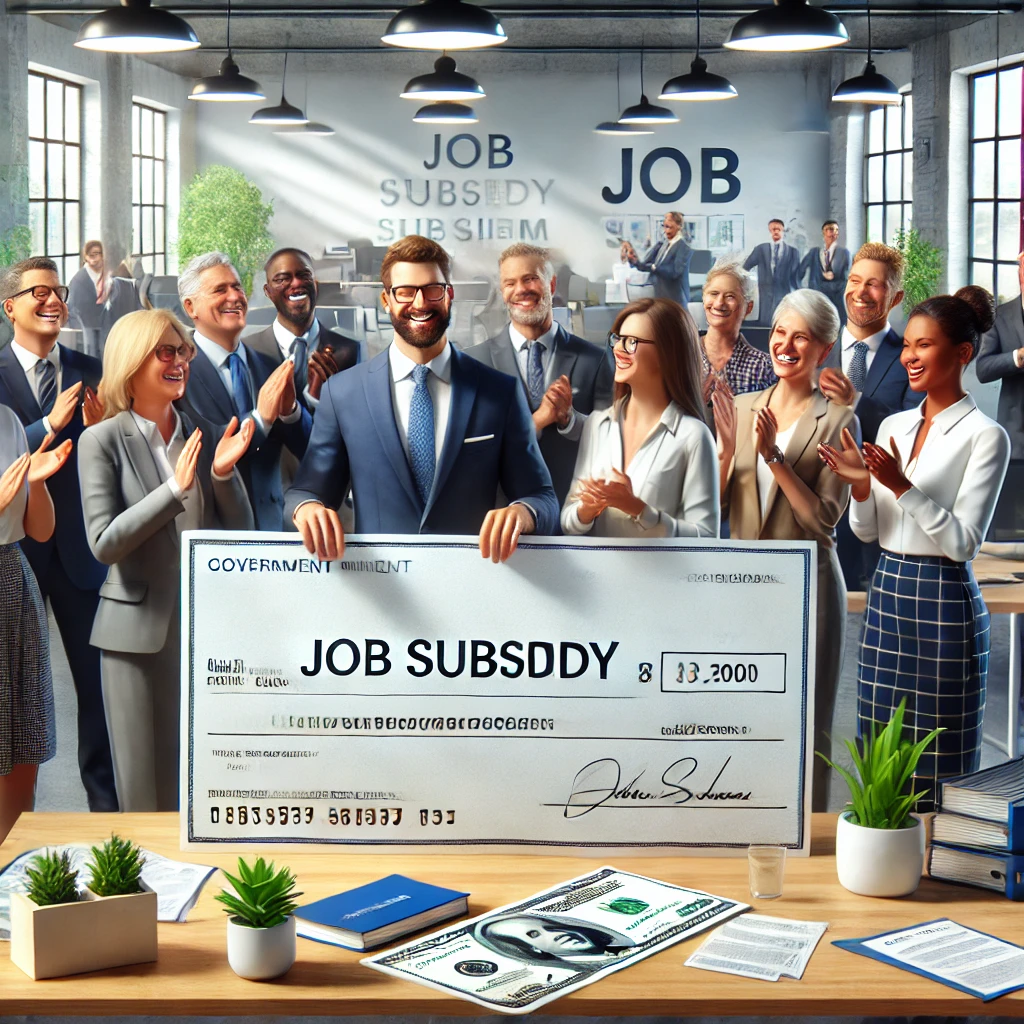 일자리 지원금 제도