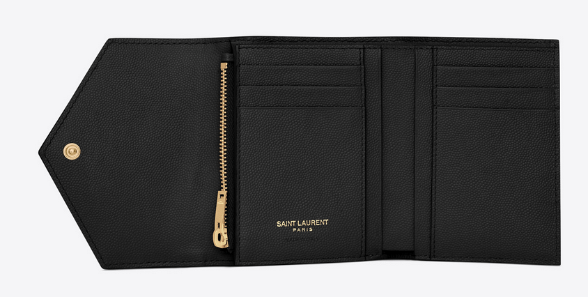 컴팩트 3단 모노그램 지갑 내부