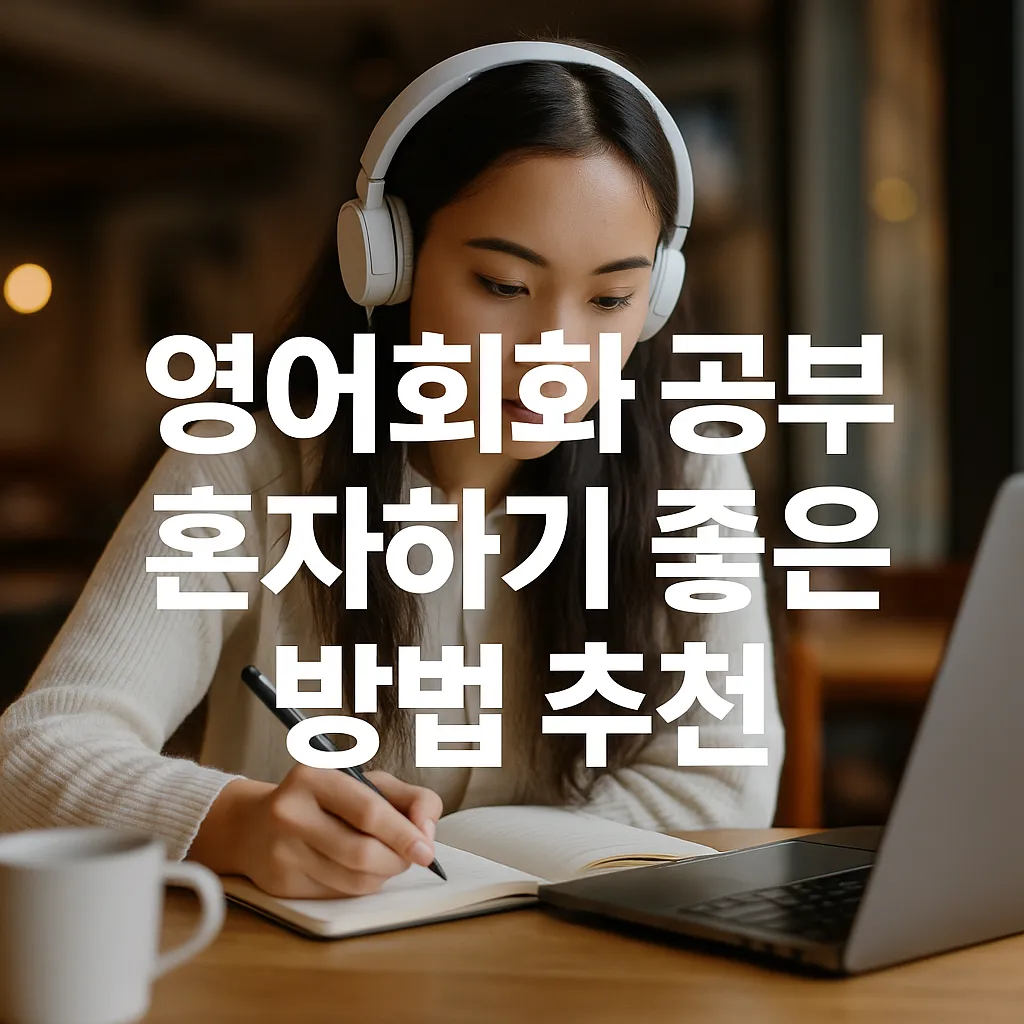 영어회화 공부 혼자하기 좋은방법 썸네일