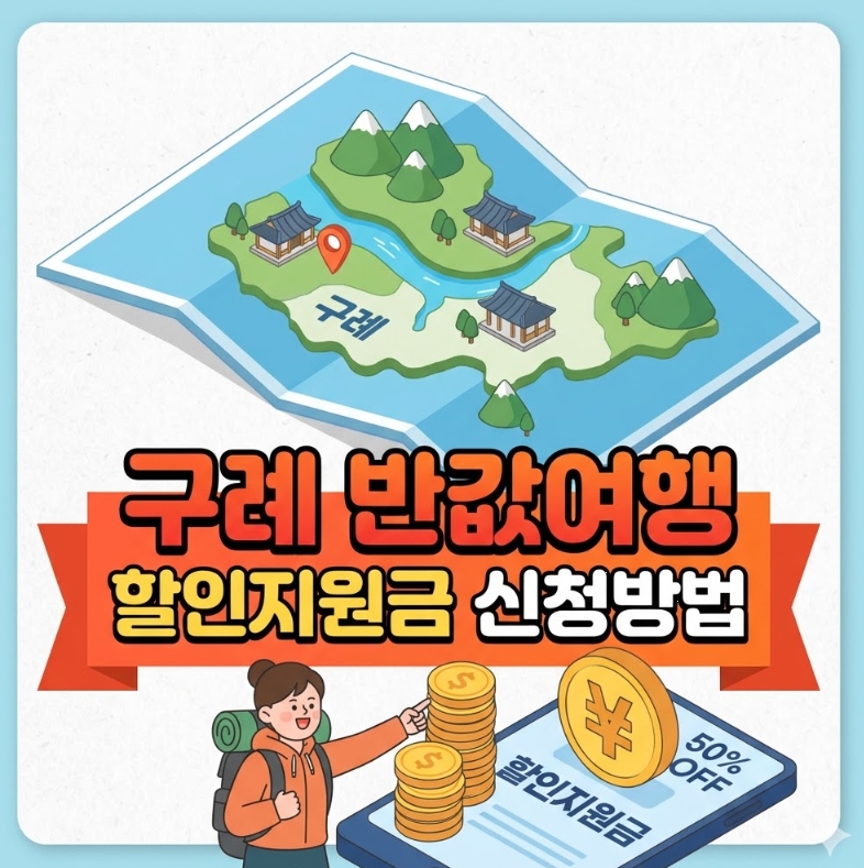 구례 반값여행 할인지원금 신청방법 화엄사 산수유축제 수선화축제 사성암