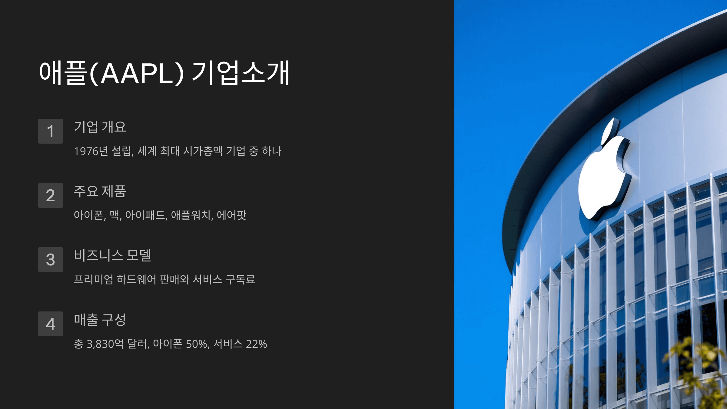 애플 소개