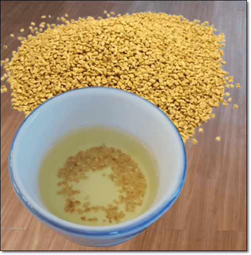 호로파 차 및 호로파 씨앗