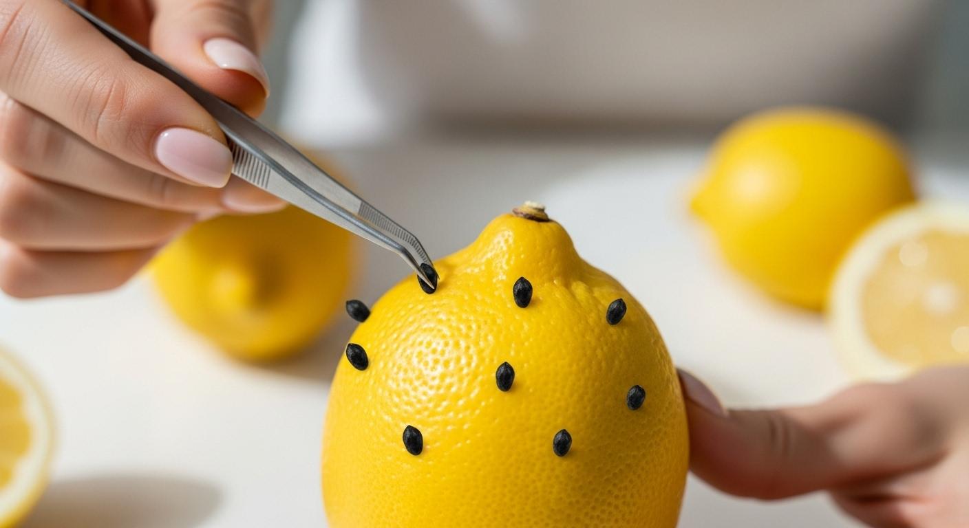 검버섯 없애는법 레몬