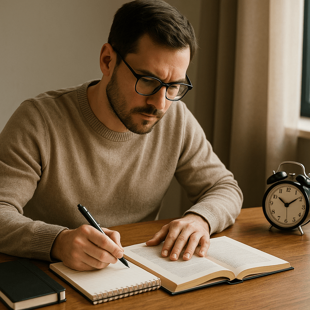 아날로그 루틴으로 집중력을 높이는 책상 환경