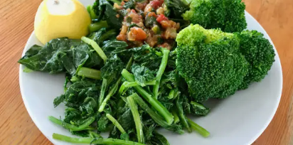 브로콜리,시금치